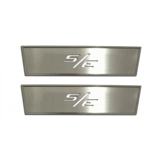American Car Craft Brushed Door Badge Plate (S/E): Dodge Challenger 2008 - 2014