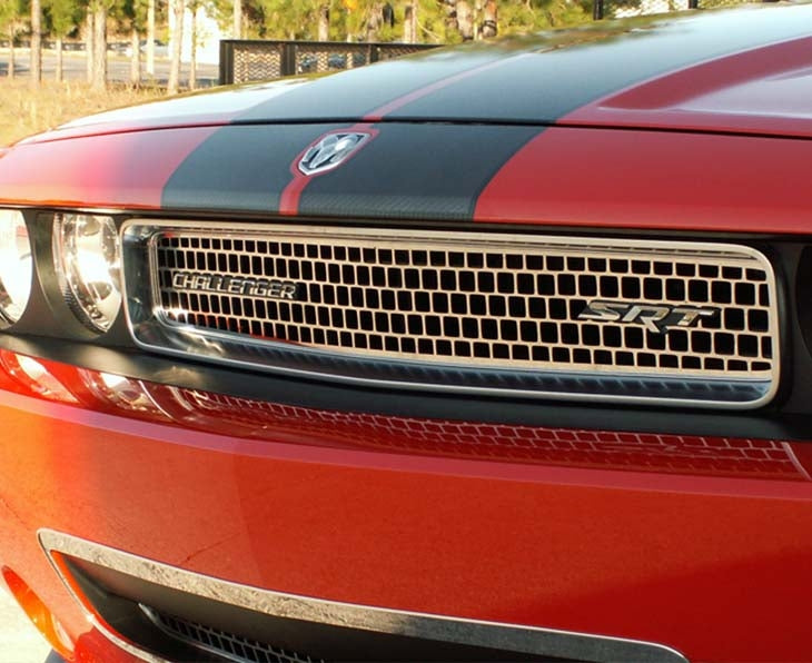 American Car Craft Upper Grille Overlay: Dodge Challenger 2008 - 2014