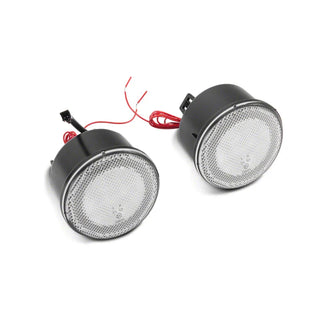 Raxiom Axial Series LED Turn Signals w/ Halo (FRONT): Fits Most Jeep Wrangler Models (2007-2018)