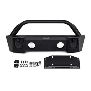 DV8 Offroad Pocket Front Bumper (FRONT): Jeep Wrangler JK (2018) / Wrangler (18-22)