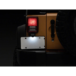 Raxiom Axial Series LED License Plate Conversion Light: Fits Most Jeep Wrangler Models (2007-2018)