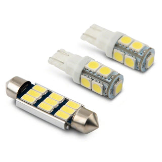 Raxiom Axial Series LED Interior Bulb Set: Fits Most Jeep Wrangler Models (2007-2018)