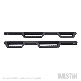 Westin 18-20 Jeep Wrangler JL Unlimited 4DR HDX Drop Nerf Step Bars - Textured Black