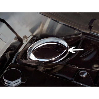 American Car Craft Shock Tower Dome Covers: 300C / Charger / Magnum 2005 - 2024