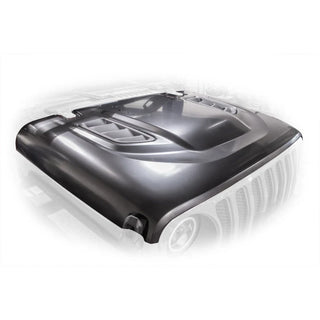 DV8 Offroad 18+ Jeep JL Rubicon Replica Hood: Jeep Gladiator (20-21) / Wrangler (18-21)