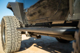 DV8 Offroad Body/Pinch Weld Side Steps (LH/RH): Jeep Wrangler JK 2007-2018 3.8L/3.6L V6