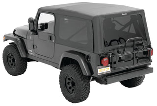 Bestop Supertop Soft Top (FRONT): Jeep Wrangler TJ Unlimited 2004-2006 4.0L I6 - Black Diamond
