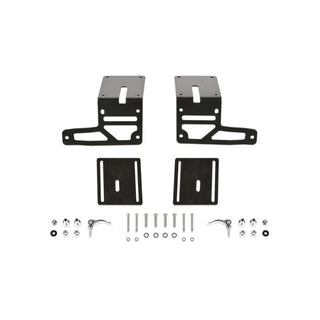 Fabtech Adjustable Light Bracket Kit: Jeep Gladiator (20-24) / Wrangler (18-24)
