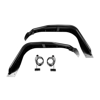 Fabtech Steel Tube Front Fenders: Jeep Gladiator (20-24) / Wrangler (18-24)