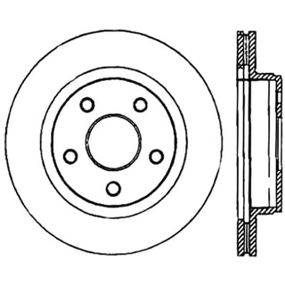 StopTech Power Slot Cryo Rotor (FRONT RIGHT): Dodge Durango (04-09) / Dodge Ram 1500 (02-10) / Ram 1500 (11-18) / Ram 1500 Classic (19-22) Sport Slotted