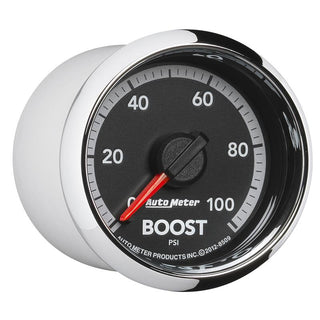 AutoMeter Gen4 Mechanical Boost Gauge 52.4mm: Ram 2500/3500 2010-2017 5.7L/6.7L Diesel