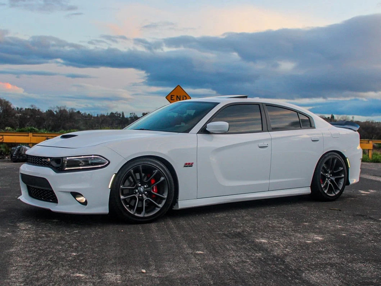 D2 Racing Pro Series Lowering Springs: Chrysler 300 / Dodge Charger 2011 - 2024 (Except SRT, Scat Pack, AWD, Hellcat)