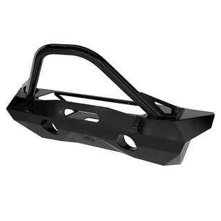 ICON Pro Series Front Bumper Rec Winch Mount: Jeep Wrangler JK (07-18) w/ Bar and Tabs