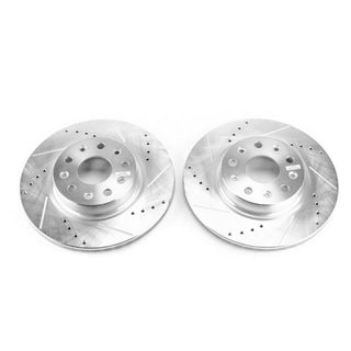 PowerStop Evolution D&S Brake Rotor (FRONT): Fits Jeep Wrangler 2018-2025 2.0L/3.6L