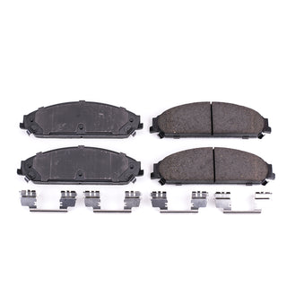 PowerStop Z17 Evolution Ceramic Brake Pads (FRONT): Fits Most Chrysler/Dodge (05-23) w/ Hardware