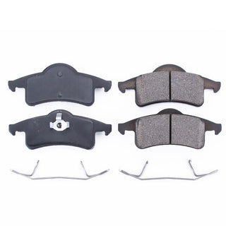 PowerStop Z17 Evolution Ceramic Brake Pads (REAR): Jeep Grand Cherokee 99-04 w/ Hardware