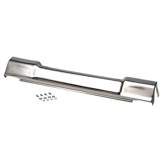 Kentrol Stainless Steel Frame Cover: Jeep Wrangler TJ 1997-2004 w/ Polished Silver