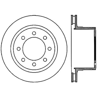 StopTech Power Slot Cryo Rotor (REAR RIGHT): Dodge Ram 1500 (06-08) / Ram 2500 (03-08) / Ram 3500 (03-08) Slotted