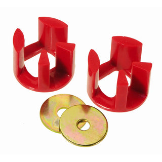 Prothane Street Red Motor Mount Insert Kit: Dodge Neon 2003-2005