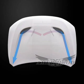 Amerihood SRT8 Functional Ram Air Hood: Dodge Durango 2011 - 2025