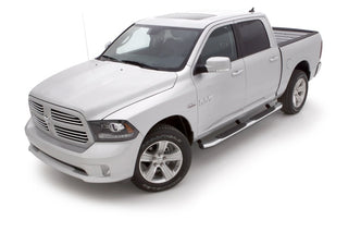 LUND 5in Oval Bent Nerf Bars Chrome: Fits Ram 1500/2500/3500 2009-2022 3.6L/5.7L Hemi