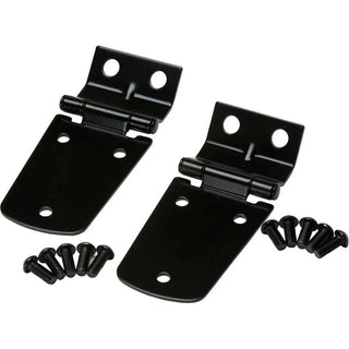 Kentrol Powder Coated Hood Hinge Pair: Jeep Wrangler TJ 1997-2006