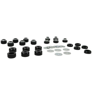Whiteline Body Mount Bushing Set: Jeep Wrangler 1997-2006