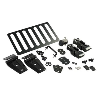 Kentrol Powder Coated Hood Kit: Jeep Wrangler JK 2007-2018