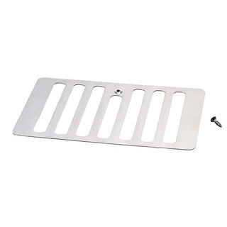 Kentrol Polished Silver Hood Vent: Jeep Wrangler TJ 1998-2006