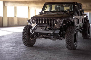 DV8 Offroad FS-15 Series Front Bumper (FRONT): Jeep Wrangler / Gladiator (2018-2026)