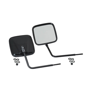 Kentrol Powder Coated Outback Mirrors Pair: Jeep CJ / Wrangler YJ / TJ / JK