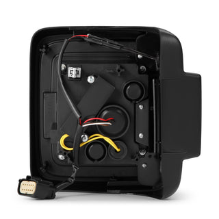 AlphaRex NOVA Prismatic LED Tail Lights (Alpha-Black): Jeep Wrangler 2018 - 2025