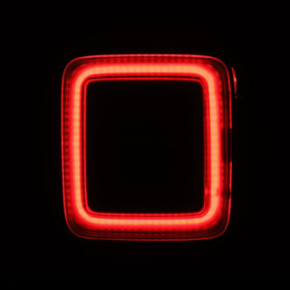 AlphaRex NOVA Prismatic LED Tail Lights (Black / Red): Jeep Wrangler 2018 - 2025