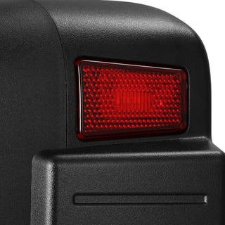 AlphaRex NOVA Prismatic LED Tail Lights (Black / Red): Jeep Wrangler 2018 - 2025