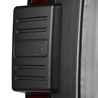 AlphaRex NOVA Prismatic LED Tail Lights (Clear): Jeep Wrangler 2018 - 2025