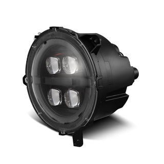 AlphaRex NOVA LED Projector Headlights (Alpha-Black): Jeep Wrangler (18-25) / Gladiator (20-25)