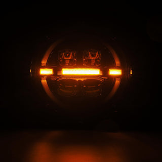 AlphaRex NOVA LED Projector Headlights (Black): Jeep Wrangler (18-25) / Gladiator (20-25)