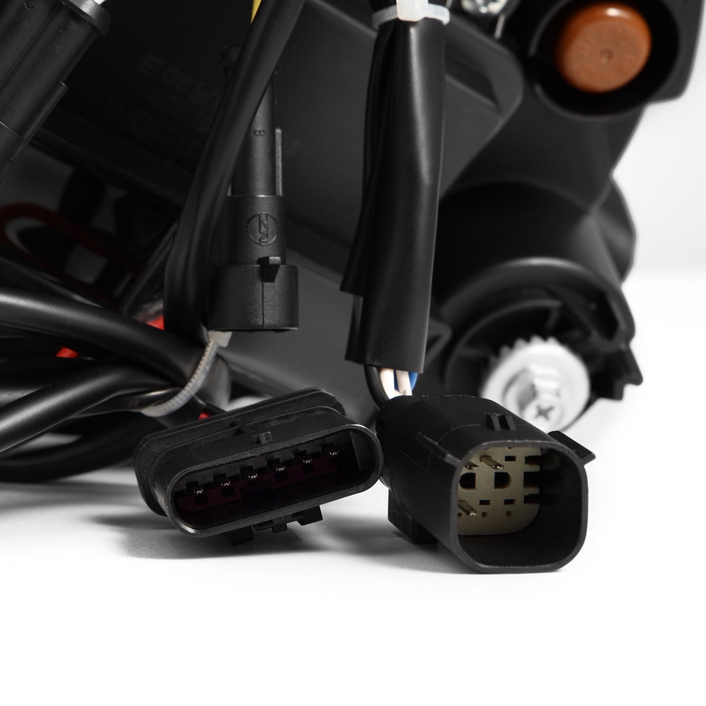 AlphaRex NOVA LED Projector Headlights (Black): Jeep Wrangler (18-25) / Gladiator (20-25)