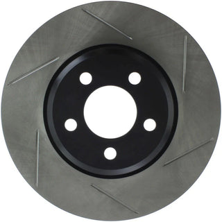 Stoptech Slotted Front Brake Rotors: Chrysler 300 / Dodge Challenger / Charger / Magnum 2005-2024