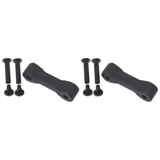 Kentrol Textured Black Replacement Hood Catch Rubbers Pair: Jeep Wrangler TJ 1997-2006