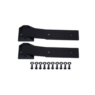 Kentrol Textured Black Tailgate Hinge Pair: Jeep Wrangler JK 2007-2018