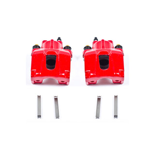 Power Stop 06-10 Jeep Commander Rear Red Calipers w/o Brackets - Pair