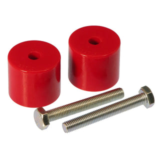 Prothane Rear Bump Stop Spacer Kit: Jeep Wrangler 1997-2004 w/ Red