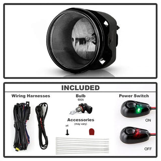 Spyder OEM Style Fog Lights (Smoke): Chrysler 300 / 300C 2005 - 2008 (Except Touring)