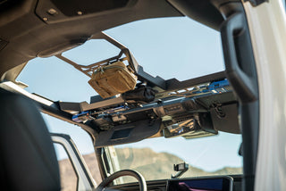 DV8 Offroad Overhead Molle Panel (INTERIOR): Jeep Wrangler JL 2018-2026 / Gladiator JT 2020-2026