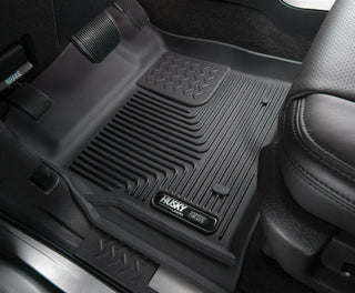 Husky Liners Black 2nd Seat Floor Liners: Ram 1500 2019-2025