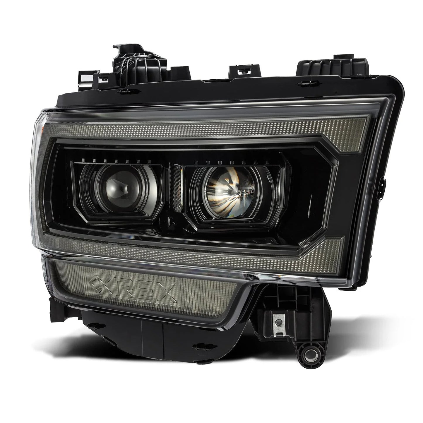 AlphaRex PRO Projector Headlights (Alpha-Black):	Ram 2500 & 3500 2019 - 2024