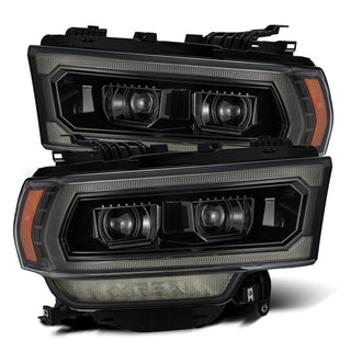 AlphaRex PRO Projector Headlights (Alpha-Black):	Ram 2500 & 3500 2019 - 2024