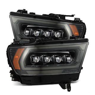AlphaRex NOVA LED Projector Headlights (Alpha-Black): Ram 1500 2019 - 2024