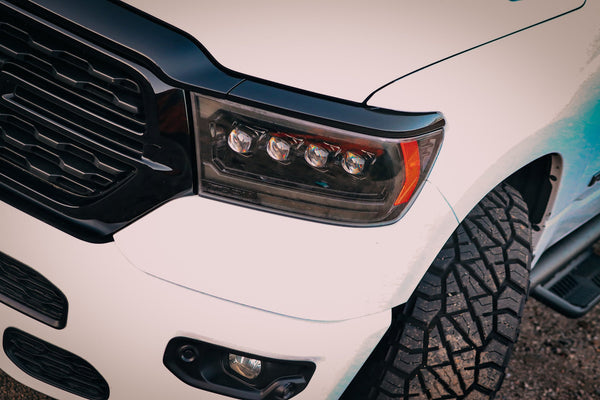 AlphaRex NOVA LED Projector Headlights (Alpha-Black): Ram 1500 2019 - 2024